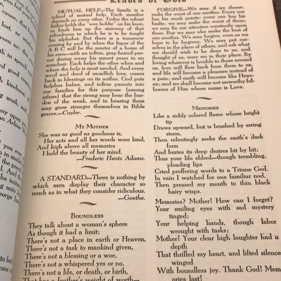 Vintage books leaves of gold & better than gold edited by Clyde Francis Little - Picture 7 of 16